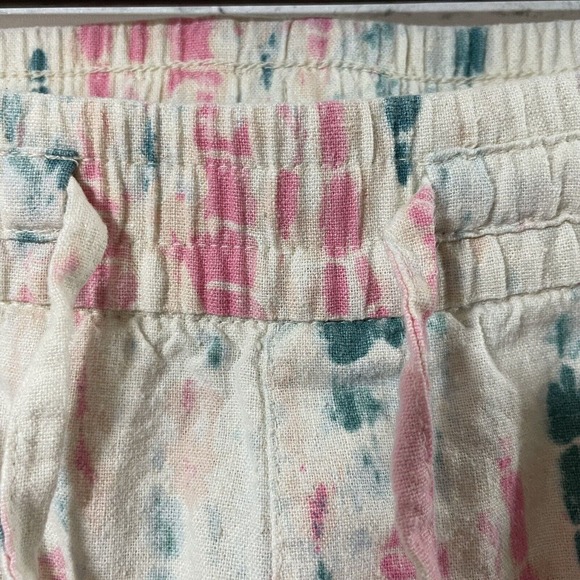 Old Navy Women’s Elastic Drawstring Tie Dye 4 Pocket Shorts Size Med - Picture 6 of 11